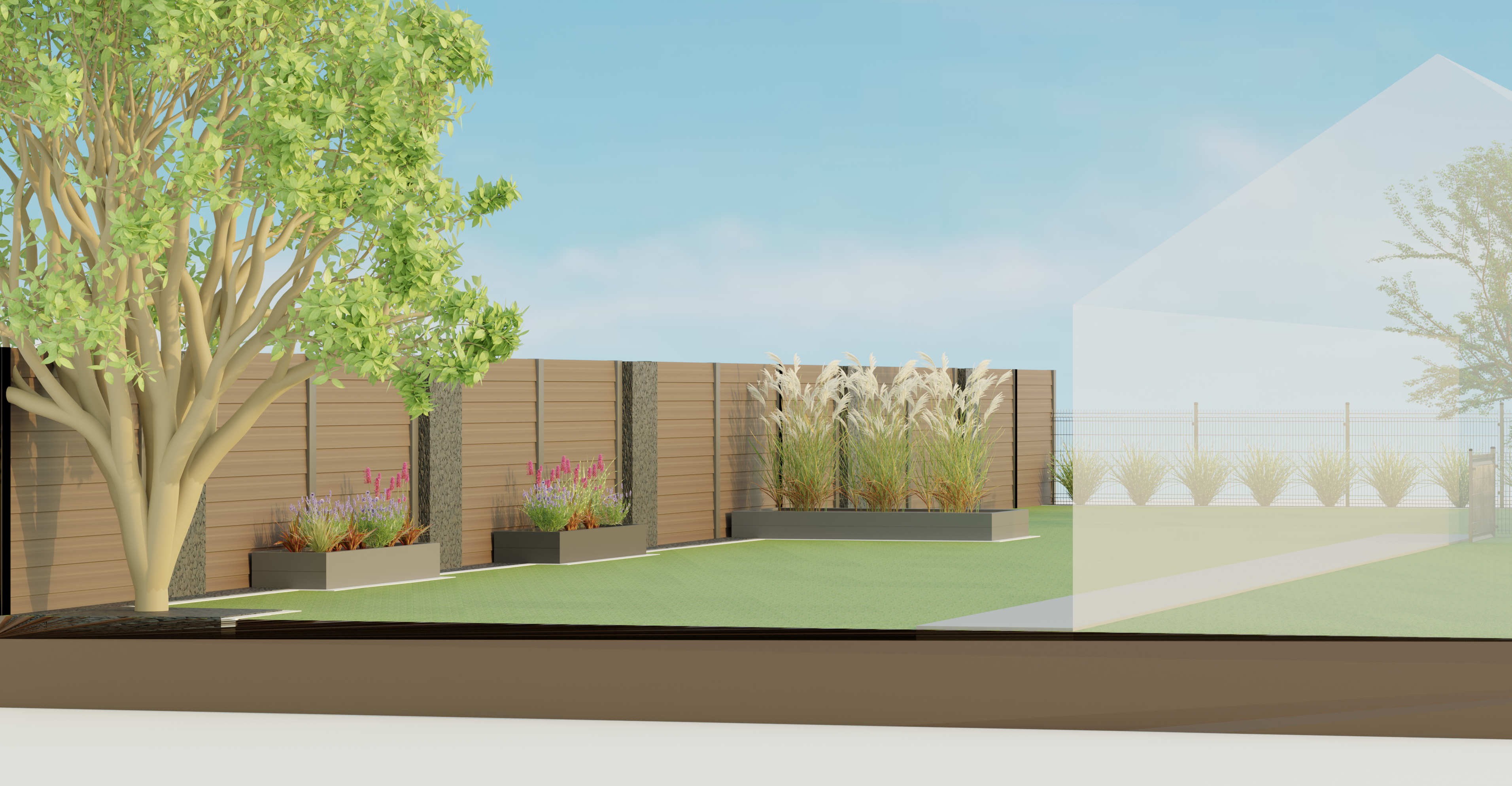 Render 1 3D tuinontwerp